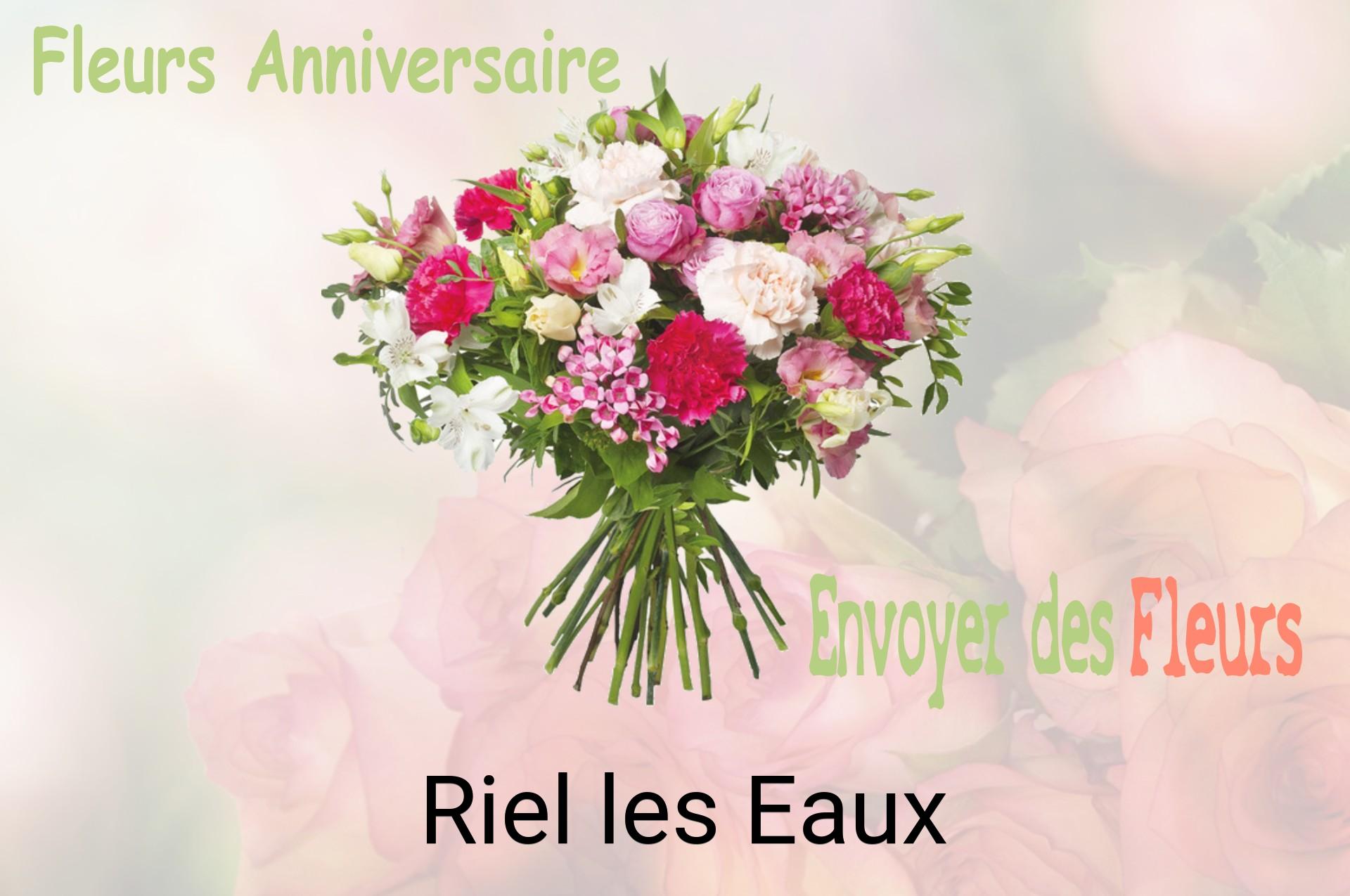 Bouquet de fleurs d’anniversaire livré à Riel-les-Eaux